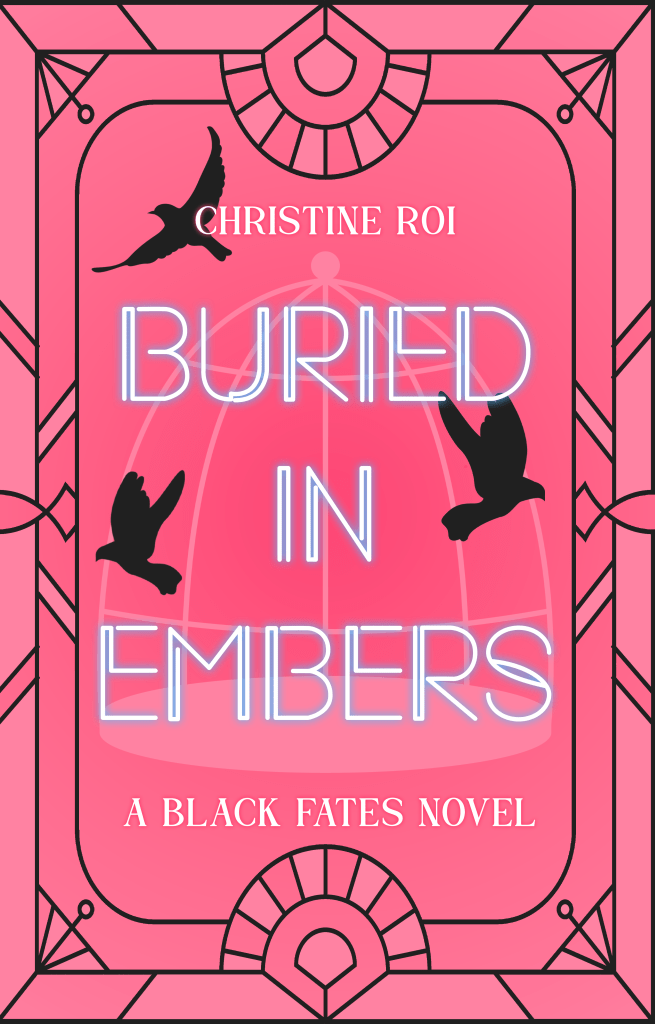 Buried in Embers by Christine Roi book cover.
